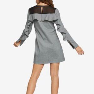 BCBGeneration Women's Ruffle Back Shift Dress